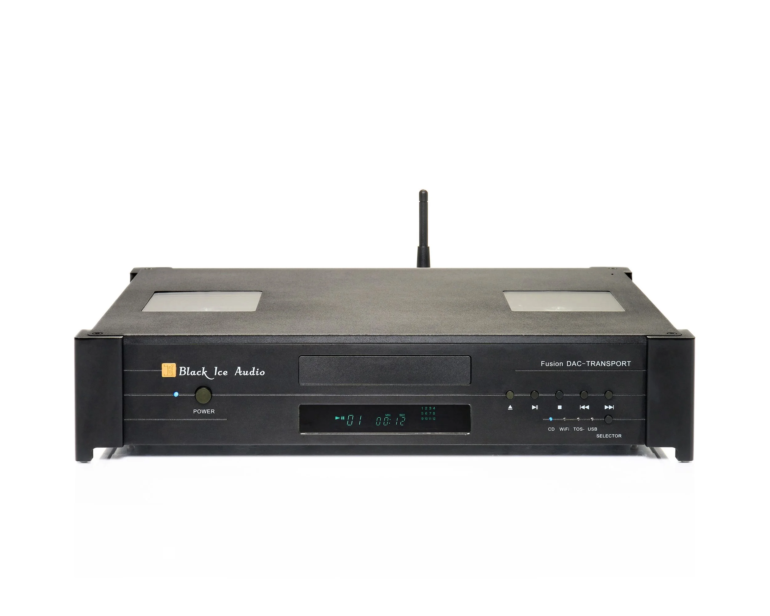 Black Ice Fusion WiFI/DSD Tube DAC Transport — BLACK ICE AUDIO